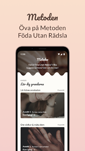Android application ELSA Birth App screenshort