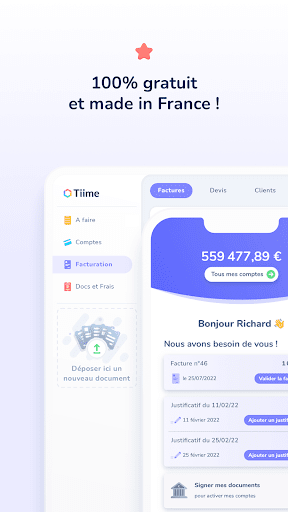 Tiime Invoice facture and devis