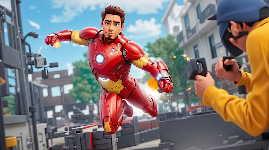 Iron Boy : Iron Hero Man Games Unknown