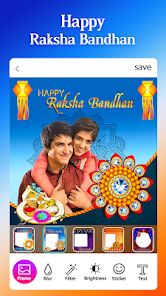 Raksha Bandhan Photo Frame 1.6 APK + Mod (Unlimited money) إلى عن على ذكري المظهر