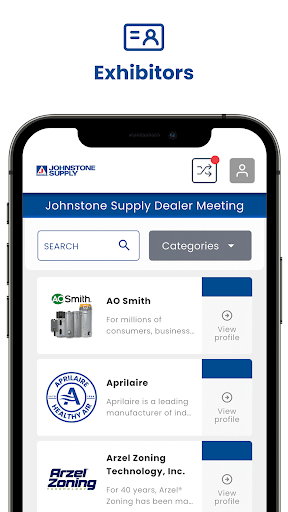 Johnstones mobile event guide