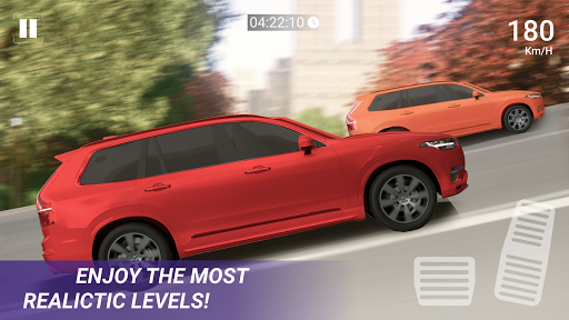 Drive Volvo XC90 Parking Area