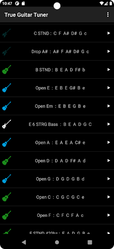 True Guitar Tuner Screen 3
