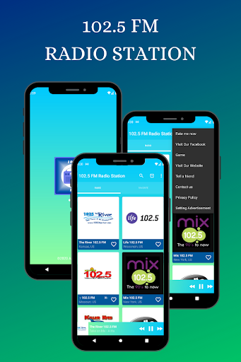 Android application 102.5 FM Radio Station Online screenshort