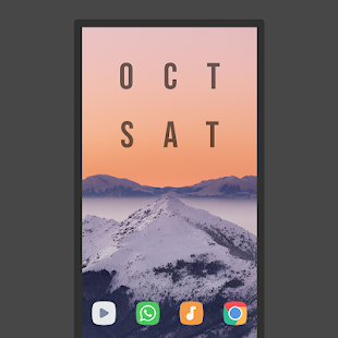 Visually KWGT Widgets Ekran görüntüsü