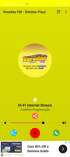 Veredas FM - Simões Piauí Screen 2