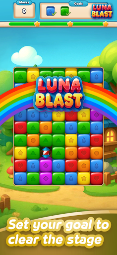 Luna blast  3 match puzzle