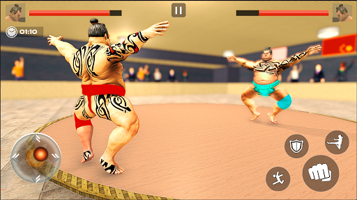 Code Triche Sumo Slammer Wrestling 2020: Sumotori Fight Games (Astuce) APK MOD screenshots 3