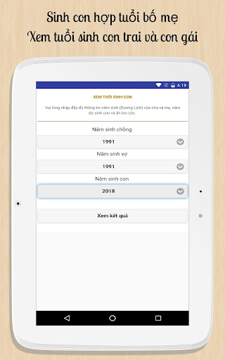 Xem tuổi sinh con hợp bố mẹ