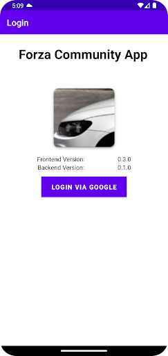 Forza Community App Screen 2