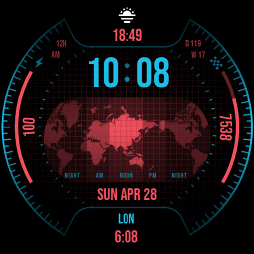 Worldtime Watch Face 037 logo