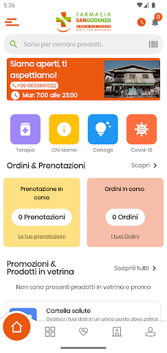 Android application Farmacia San Godenzo screenshort