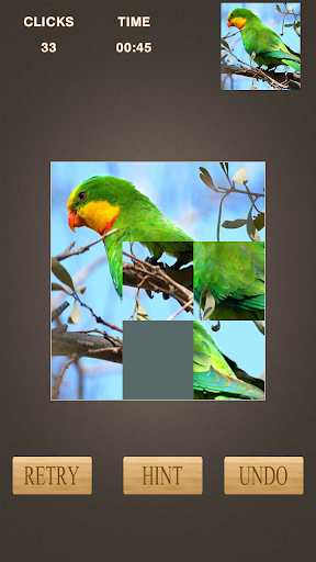 Slide Picture Puzzle Game Screen 2