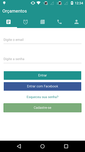 Android application Única Farmácia de Manipulação screenshort