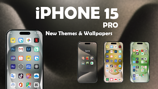 OS 18 Launcher: iPhone 15 Pro Screen 2