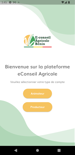 Android application Agriconseil BJ screenshort