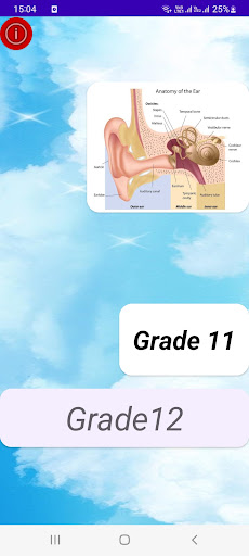 Android application Visualized Grade 12 screenshort