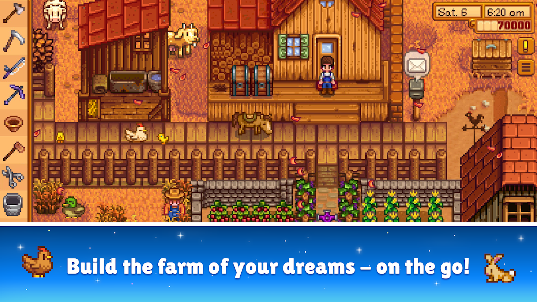 Stardew Valley 1.5.6.52 APK + Мод (Unlimited money) за Android