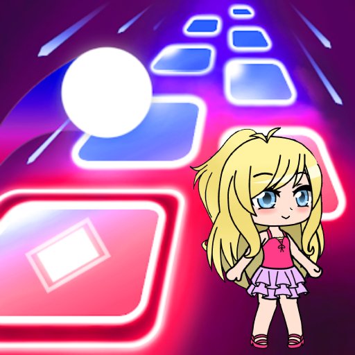 Barbi Gacha Club Tiles Hop