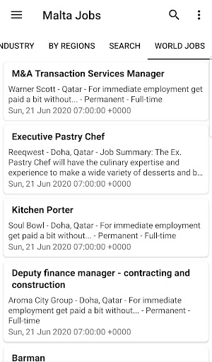 Malta Jobs Screen 3