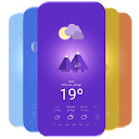 Wetter Temperatur Farbe - Live Wallpaper