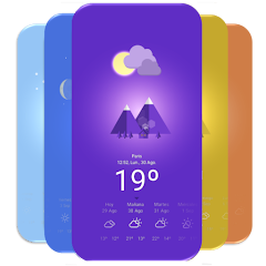 色天気温度 ライブ壁紙 Google Play のアプリ