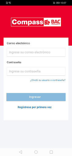 Screenshot of Compass Panamá