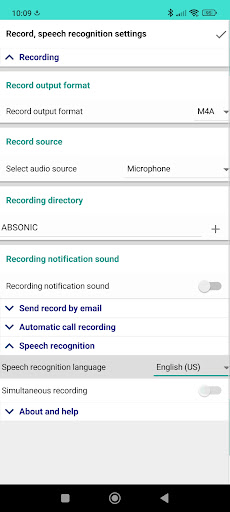 ABSONIC (base version) Screen 2