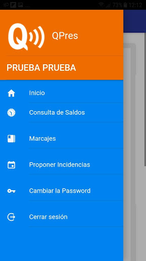 Android application QPres screenshort