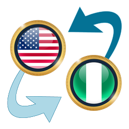 「US Dollar to Nigerian Naira」圖示圖片