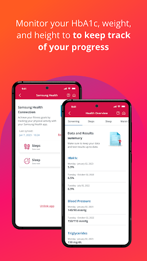 Android application Amped by Amplify Health screenshort