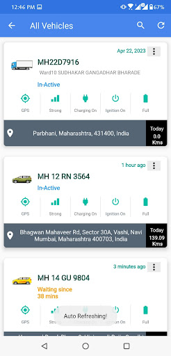 ON MAP : GPS TRACKING SOLUTION Screen 3