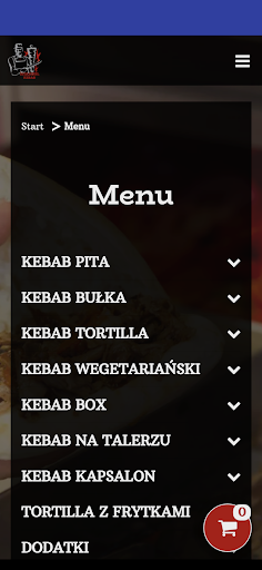 Android application Istanbul Kebab screenshort