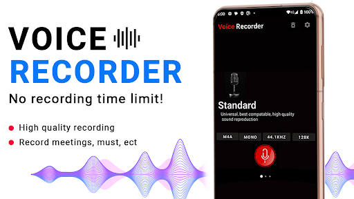 Android application My Voice Recorder and Memos screenshort