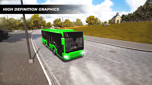 Android application Bus driving game screenshort