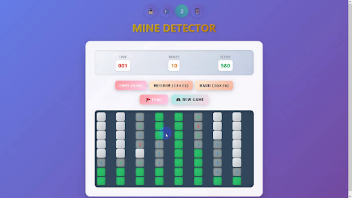 Mine Detector - Puzzle Game