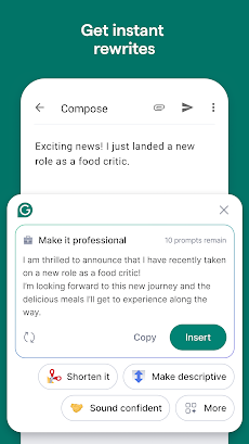 Grammarly-AI Writing Assistantのおすすめ画像5