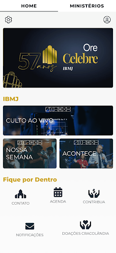 Android application Igreja Batista Memorial screenshort