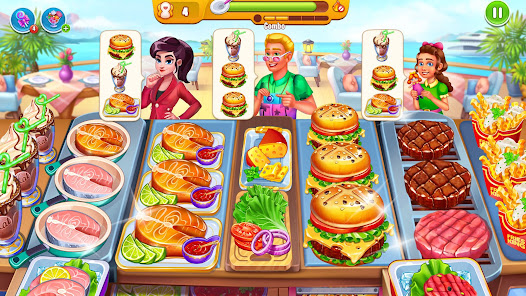 Captura de Pantalla 3 Cooking Restaurant Chef Games android