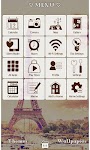 screenshot of Eiffel Tower Theme-Paris sky-