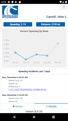 Driver App for SpeedGauge Screenshot 4 - AppWisp.com