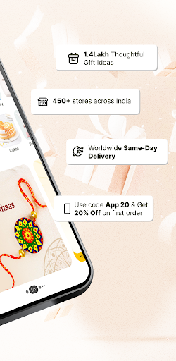 FNP: Gifts, Flowers, Cakes App Screen 2