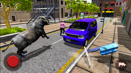Imágen 14 Angry Wild Bull Attack Game 3d android