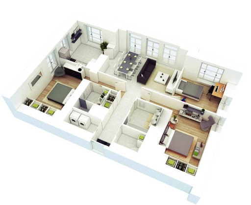 Plan De Maison Moderne Screen 3