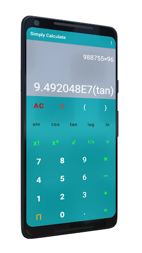 Android application Calculator screenshort