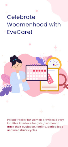 Android application EveCare period tracker & diary screenshort