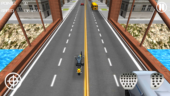 Moto Shooter 3D Screenshot