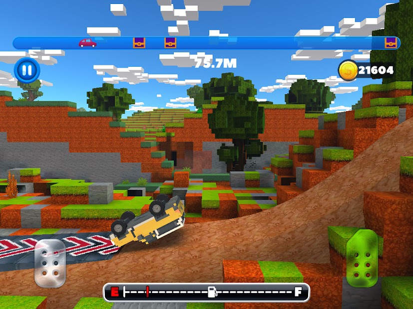 Screenshot 24 Blocky Rider: Roads Racing android