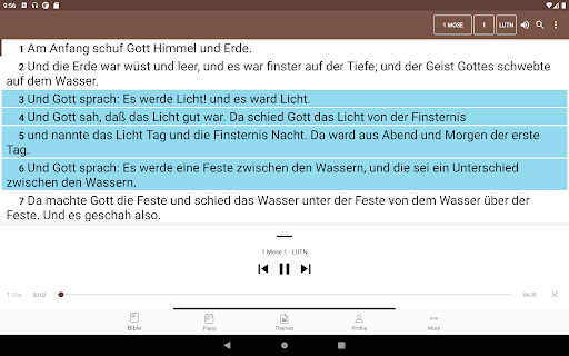 German Bible screenshot 17