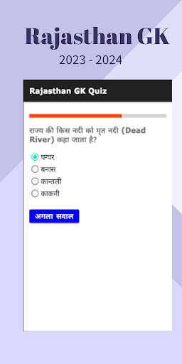 राजस्थान जीके 2023 Screen 3